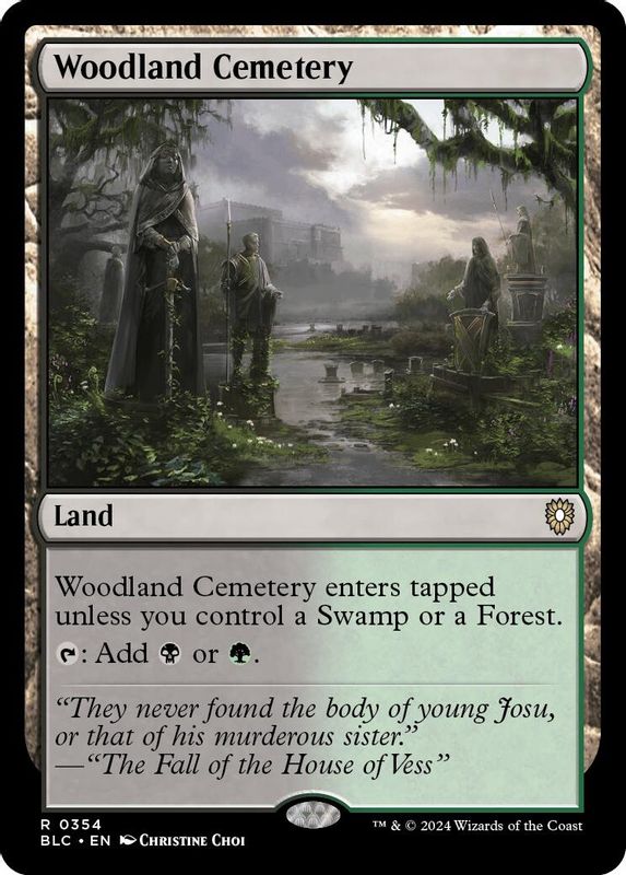 Woodland Cemetery - 354 - Rare