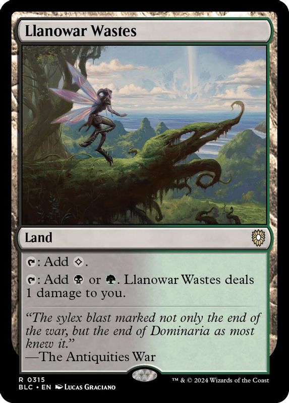 Llanowar Wastes - 315 - Rare