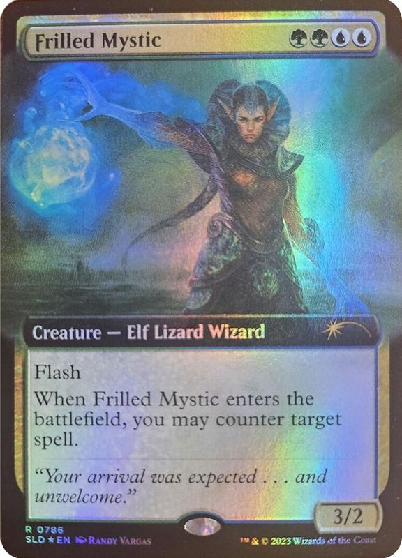 Frilled Mystic (Extended Art) - 786 - Rare