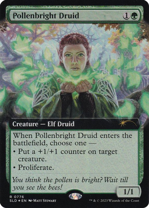 Pollenbright Druid (Extended Art) - 776 - Rare