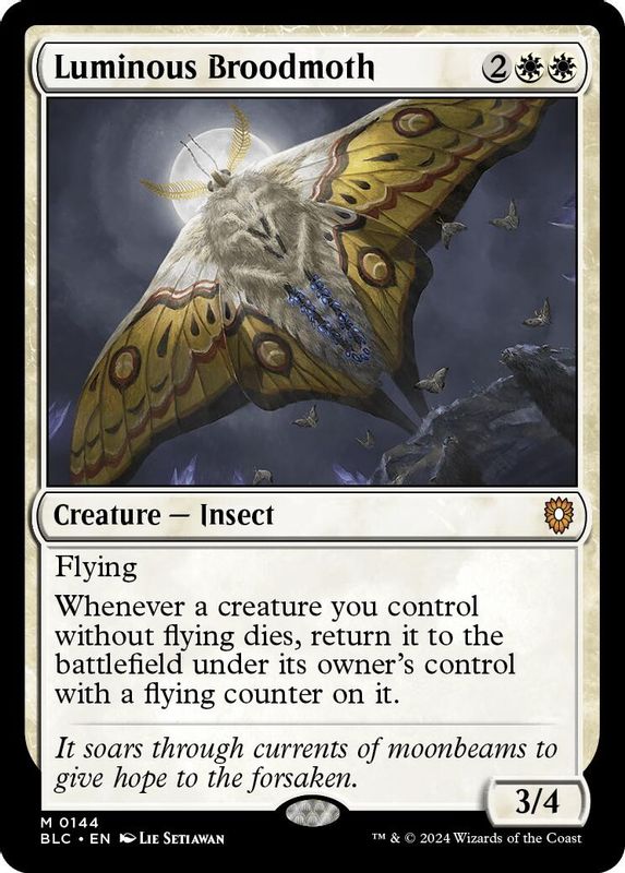 Luminous Broodmoth - 144 - Mythic