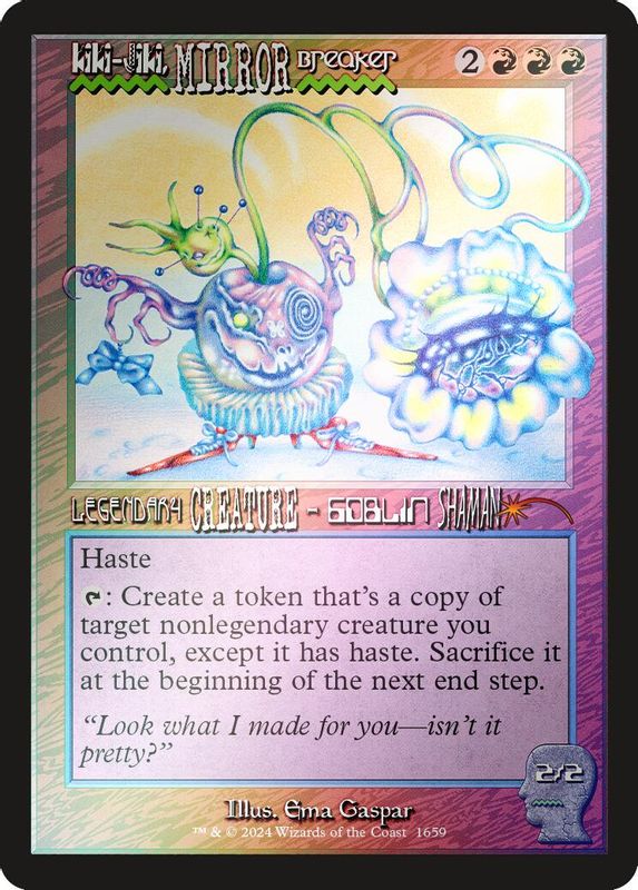 Kiki-Jiki, Mirror Breaker (Rainbow Foil) - 1659 - Mythic