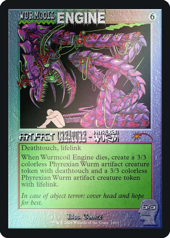 Wurmcoil Engine (Rainbow Foil) - 1661 - Mythic