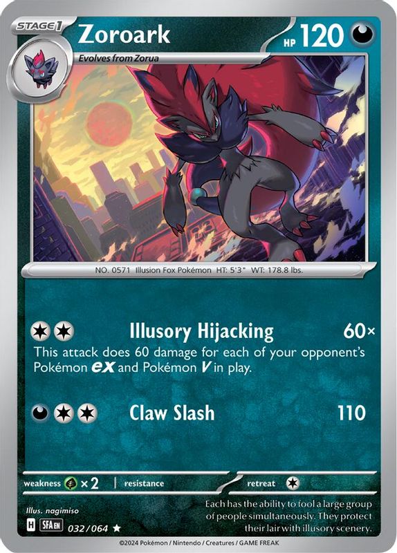 Zoroark - 032/064 - Rare