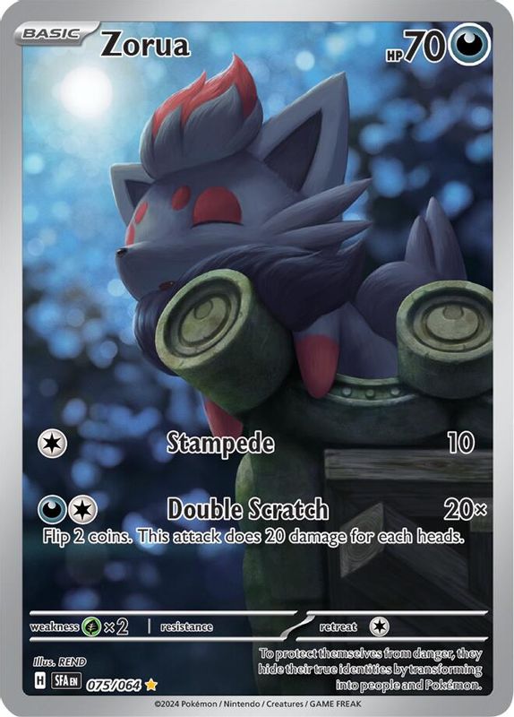 Zorua - 075/064 - 075/064 - Illustration Rare