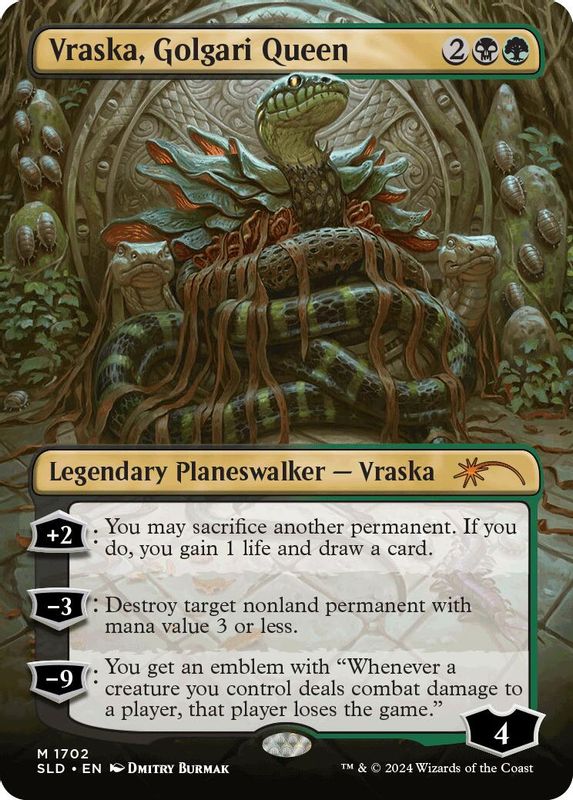 Vraska, Golgari Queen (1702) - 1702 - Mythic