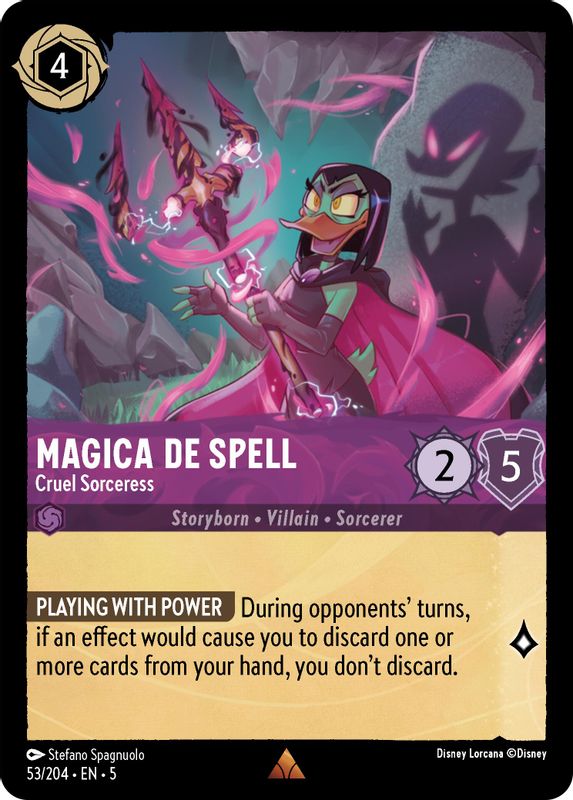 Magica De Spell - Cruel Sorceress - 53/204 - Rare