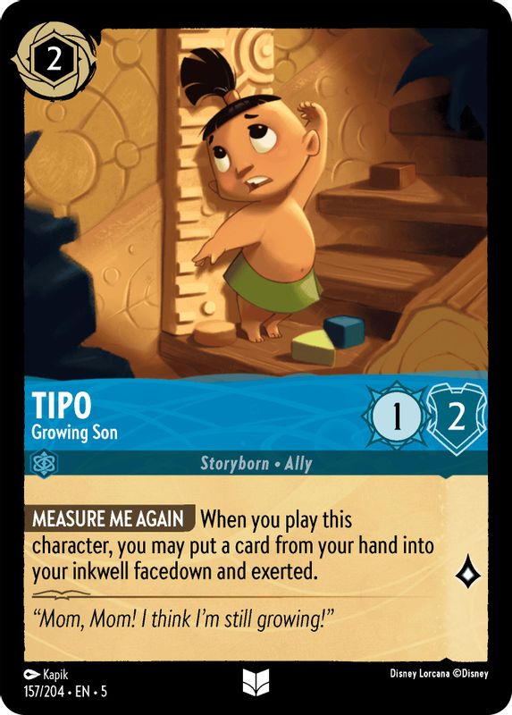 Tipo - Growing Son - 157/204 - Uncommon