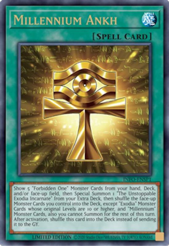 Millennium Ankh (INFO-ENSP1) - INFO-ENSP1 - Secret Rare