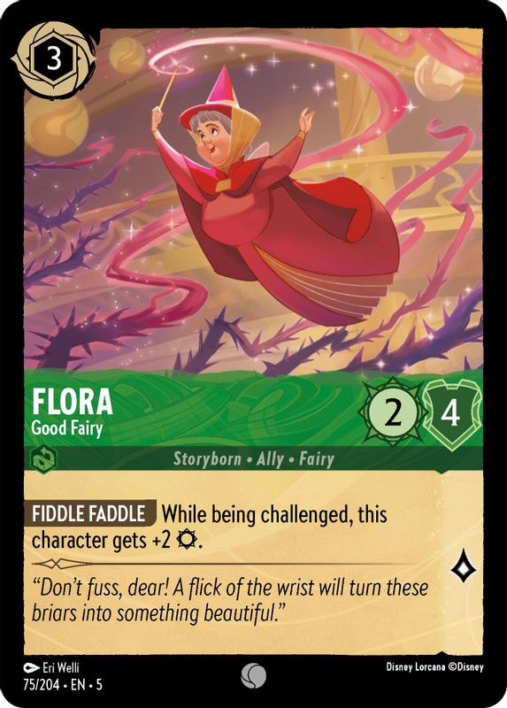 Flora - Good Fairy - 75/204 - Common