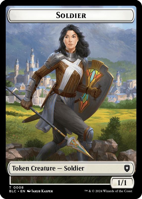 Soldier // Citizen Double-Sided Token - 8 // 33 - Token