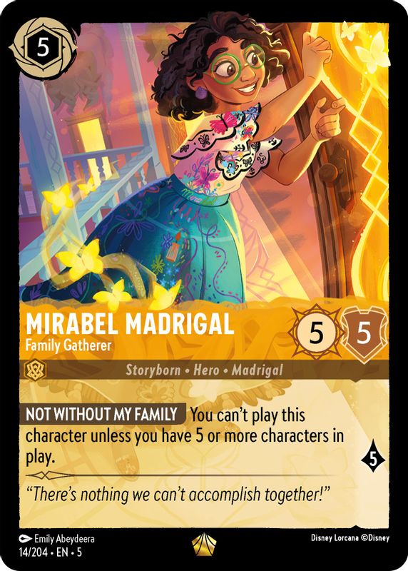 Mirabel Madrigal - Family Gatherer - 14/204 - Legendary