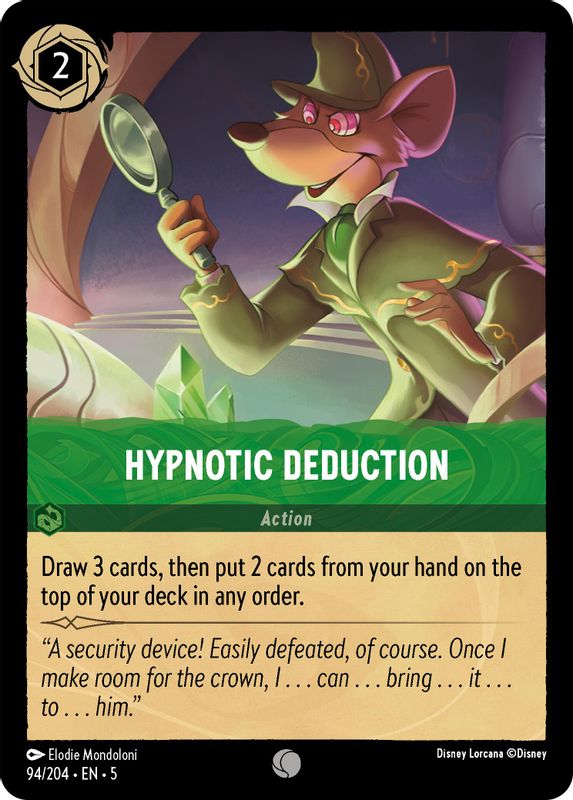 Hypnotic Deduction - 94/204 - Common