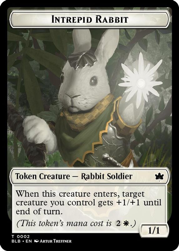 Intrepid Rabbit Token - 2 - Token