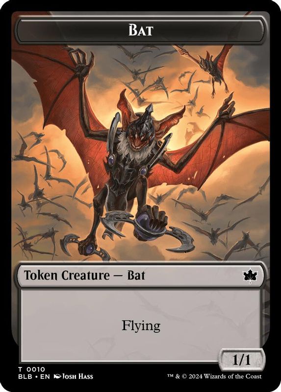 Bat // Intrepid Rabbit Double-Sided Token - 10 // 2 - Token