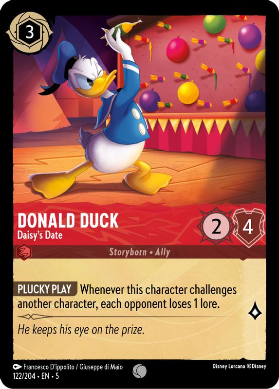 Donald Duck - Daisy's Date - 122/204 - Common