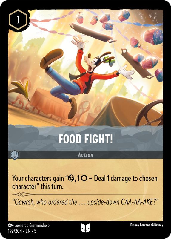 Food Fight! - 199/204 - Uncommon