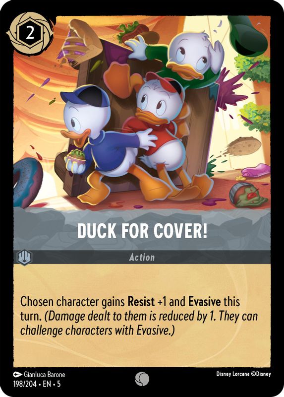 Duck for Cover! - 198/204 - Common