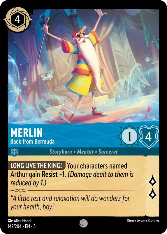 Merlin - Back from Bermuda - 142/204 - Common