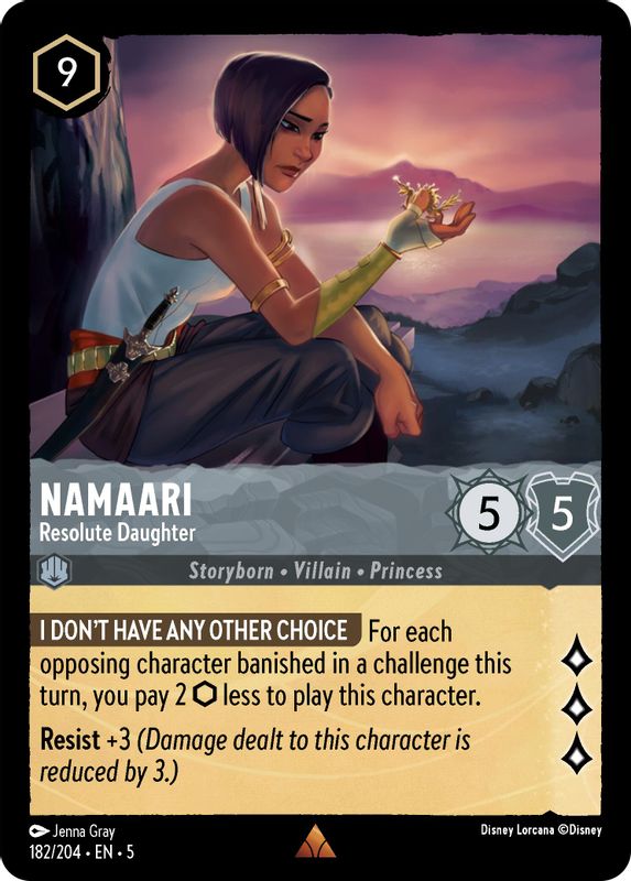 Namaari - Resolute Daughter - 182/204 - Rare