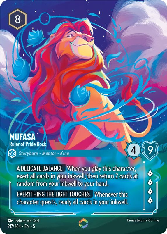 Mufasa - Ruler of Pride Rock (Enchanted) - 217/204 - Enchanted