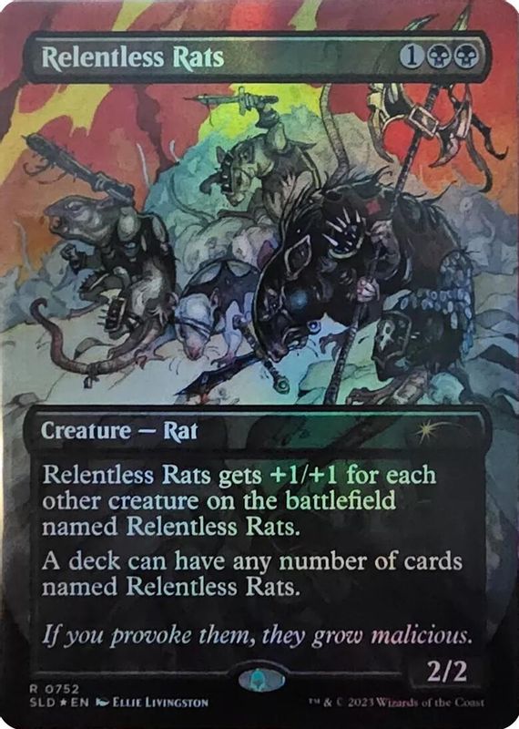 Relentless Rats (752) - 752 - Rare