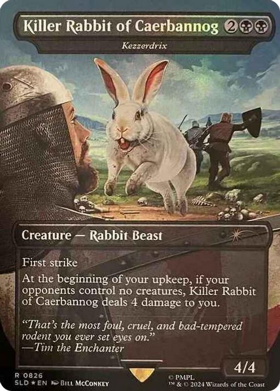 Killer Rabbit of Caerbannog - Kezzerdrix - 826 - Rare