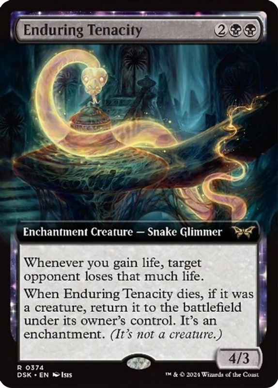 Enduring Tenacity (Extended Art) - 374 - Rare