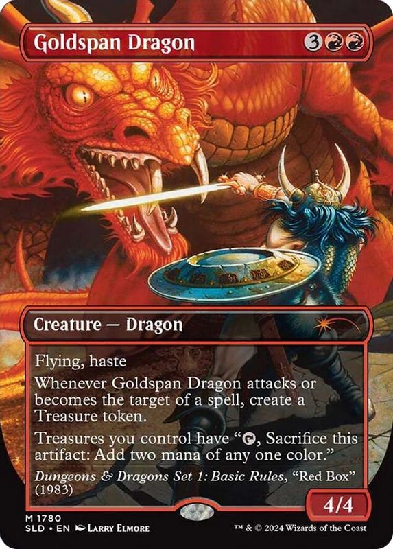 Goldspan Dragon - 1780 - Mythic