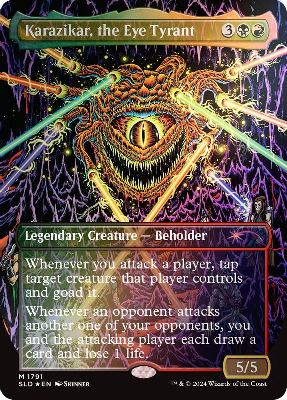 Karazikar, the Eye Tyrant (Rainbow Foil) - 1791 - Mythic