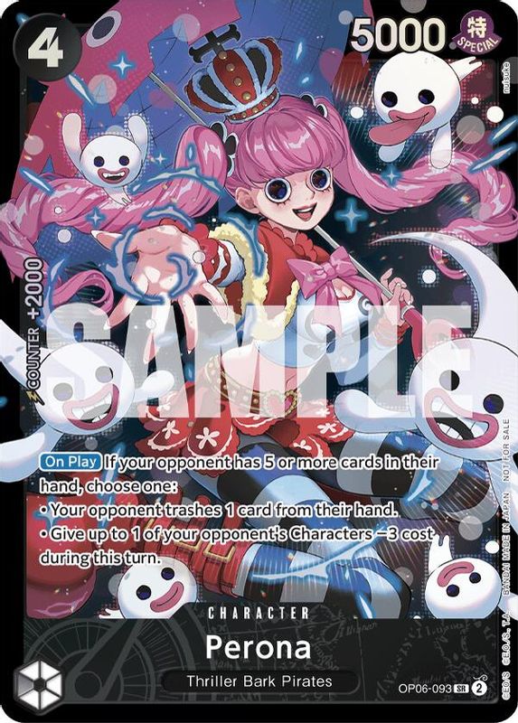 Perona (Store Treasure Cup 2024) - OP06-093 - Promo