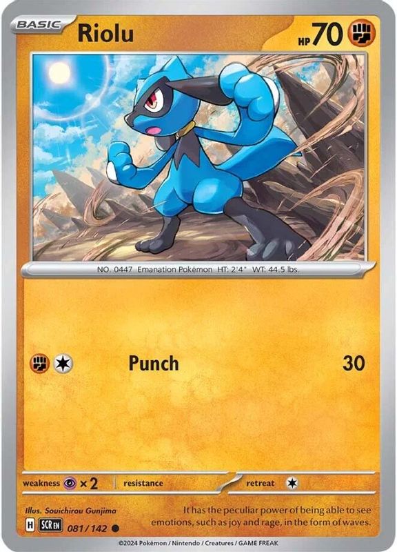 Riolu - 081/142 - Common