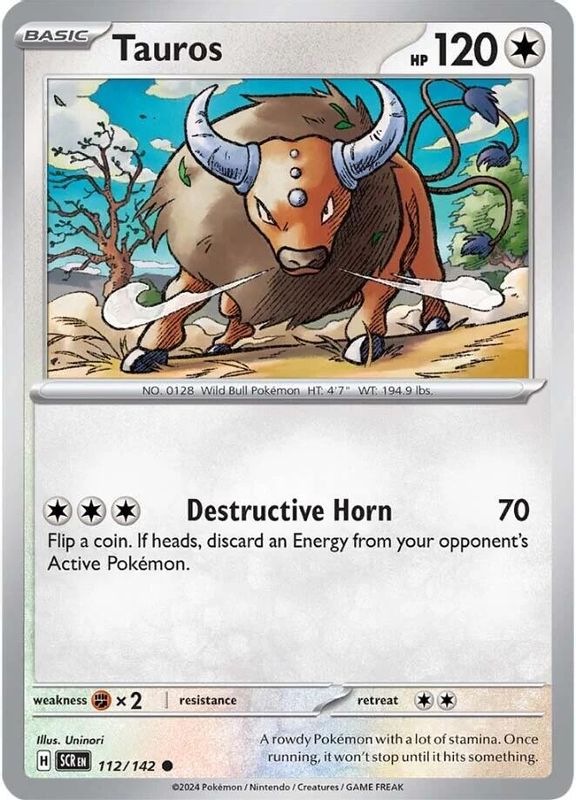 Tauros - 112/142 - Common