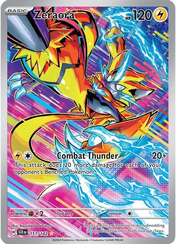 Zeraora - 151/142 - 151/142 - Illustration Rare