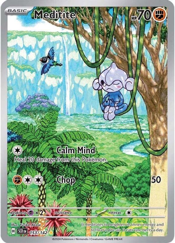 Meditite - 153/142 - 153/142 - Illustration Rare