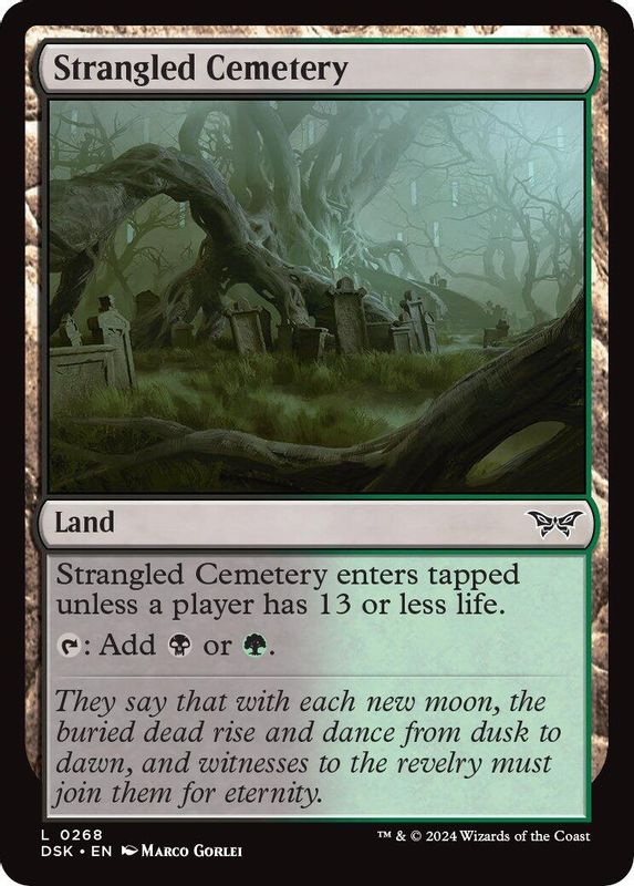 Strangled Cemetery - 268 - Land