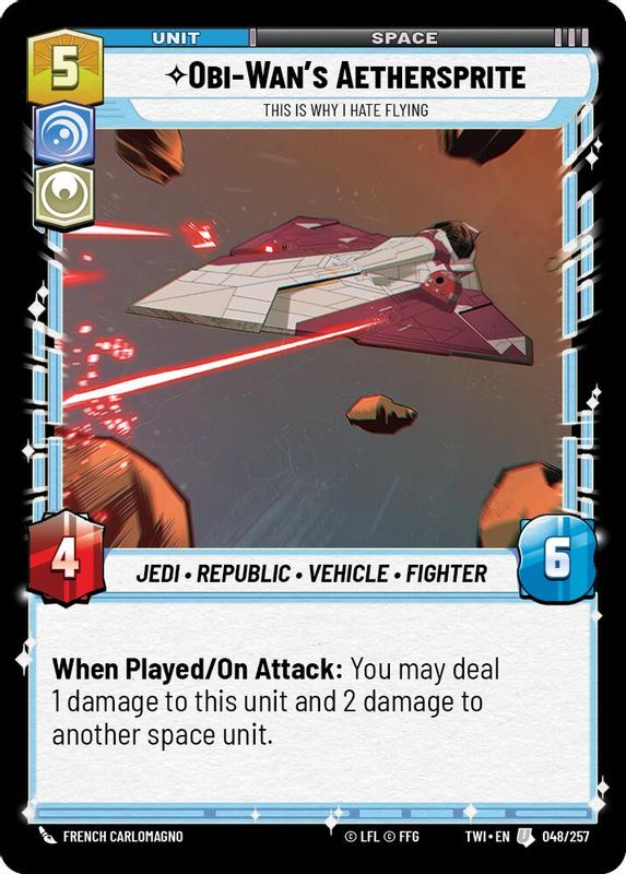 Obi-Wan’s Aethersprite - This is Why I Hate Flying - 048/257 - Uncommon