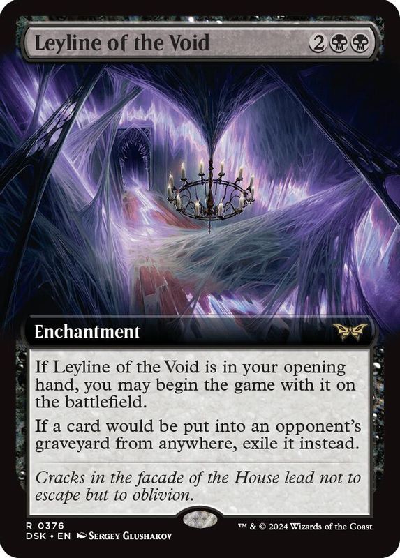 Leyline of the Void (Extended Art) - 376 - Rare