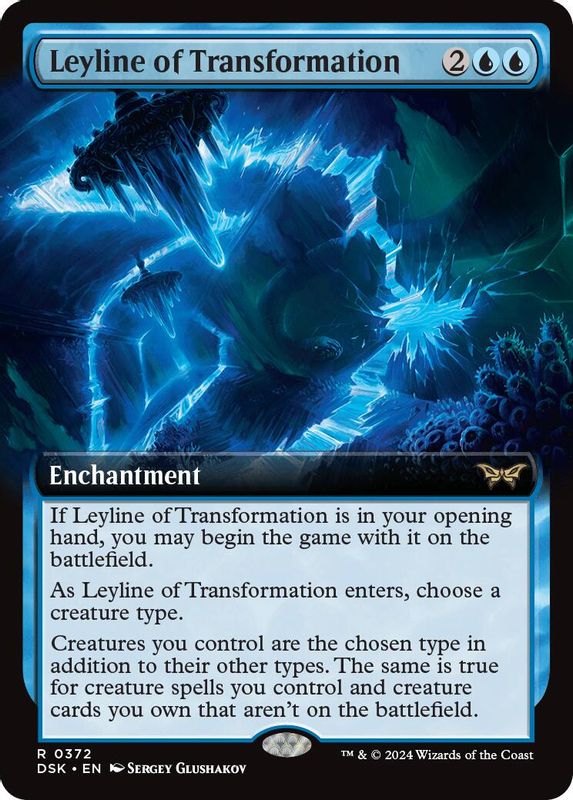 Leyline of Transformation (Extended Art) - 372 - Rare