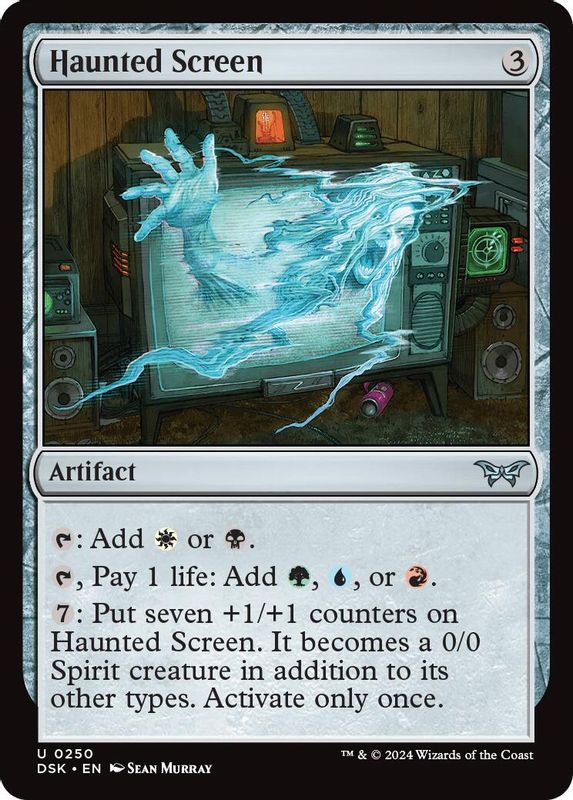 Haunted Screen - 250 - Uncommon