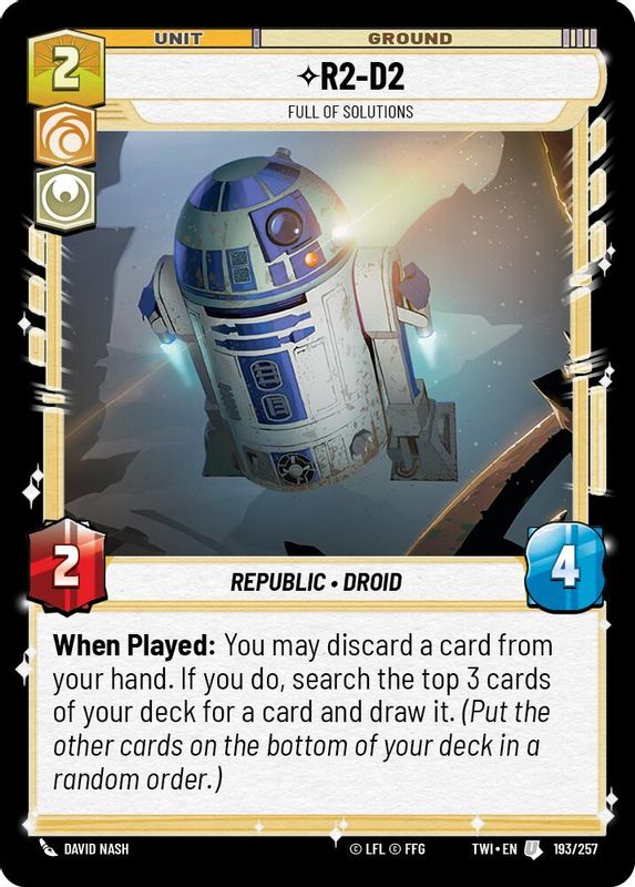 R2-D2 - Full of Solutions - 193/257 - Uncommon