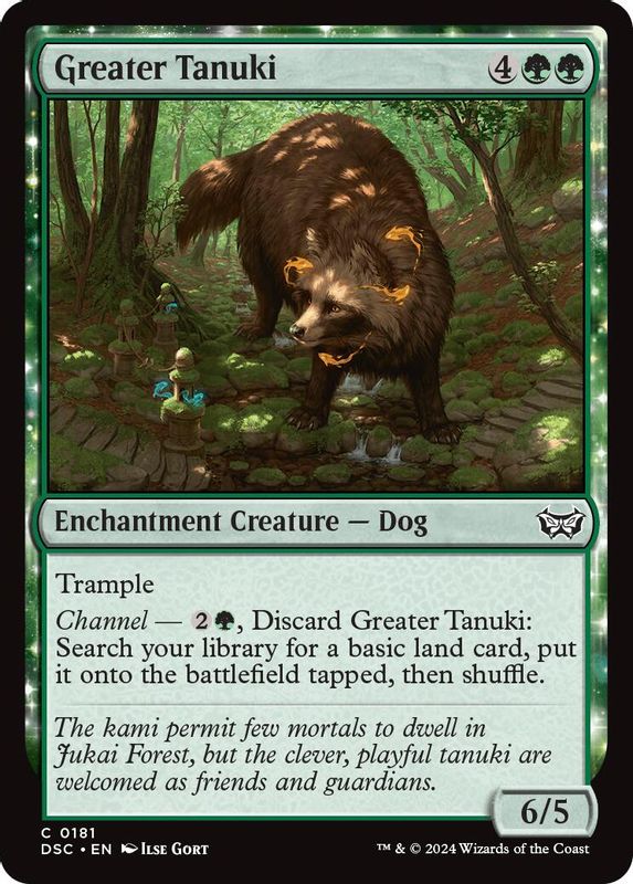 Greater Tanuki - 181 - Common