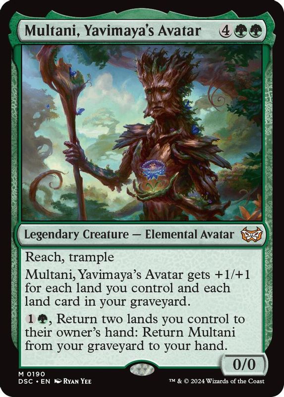 Multani, Yavimaya's Avatar - 190 - Mythic