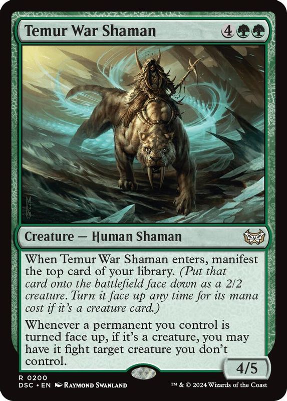 Temur War Shaman - 200 - Rare