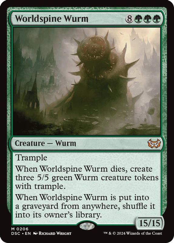 Worldspine Wurm - 206 - Mythic