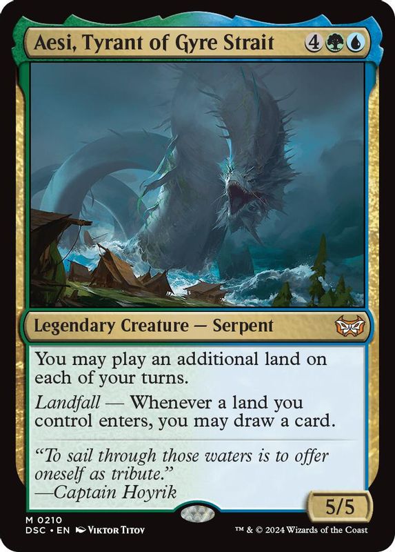 Aesi, Tyrant of Gyre Strait - 210 - Mythic