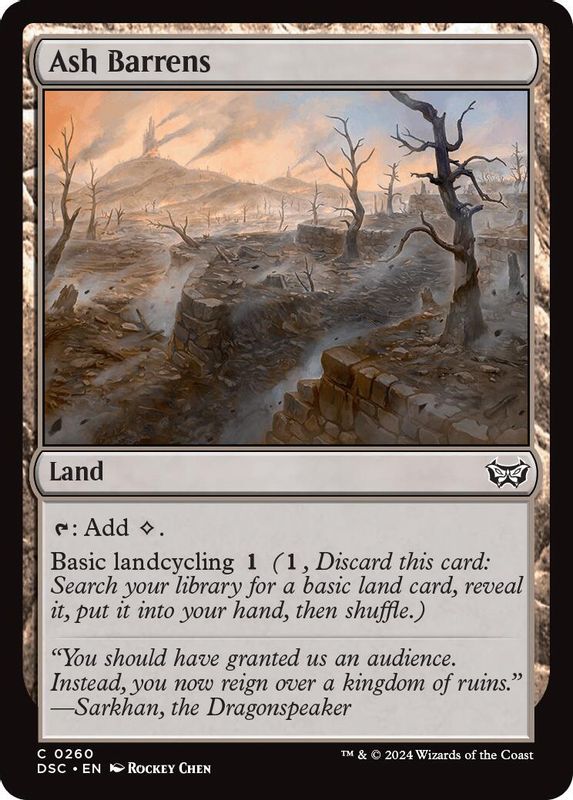 Ash Barrens - 260 - Common