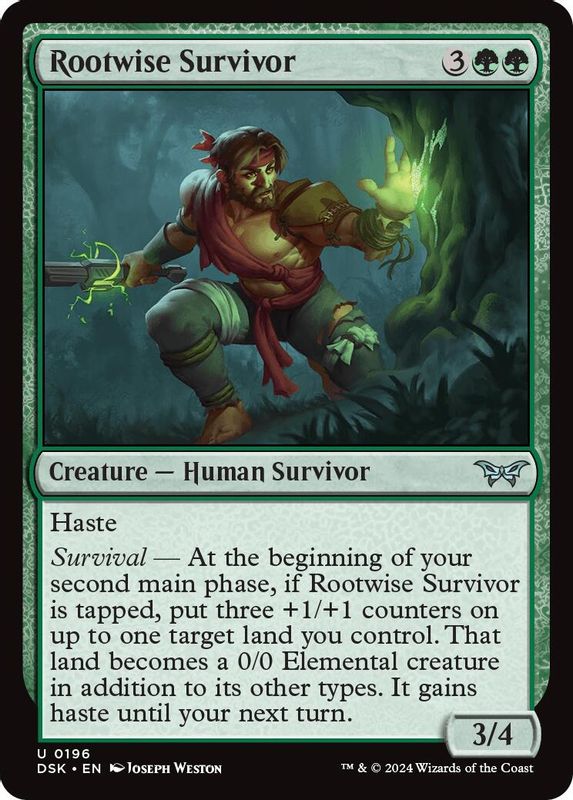 Rootwise Survivor - 196 - Uncommon