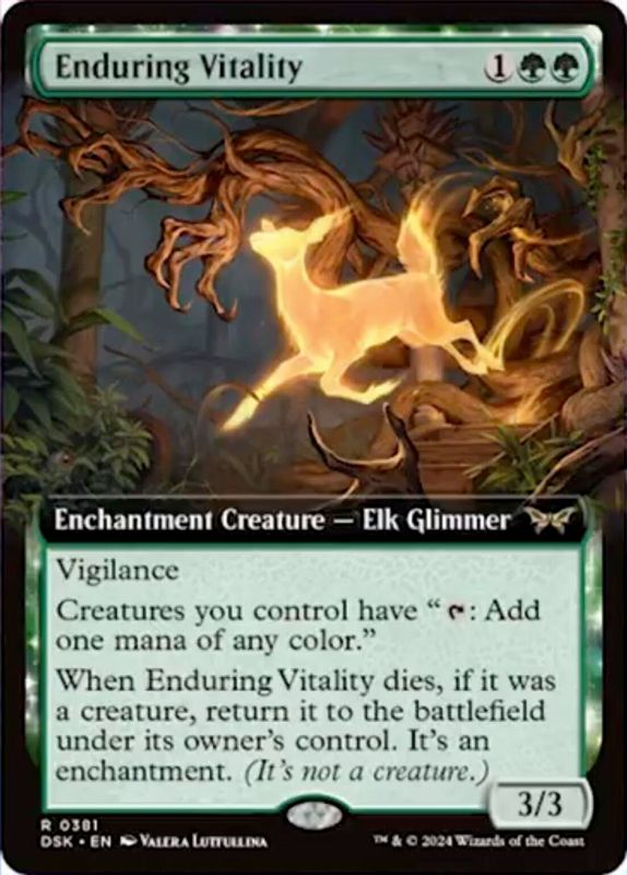 Enduring Vitality (Extended Art) - 381 - Mythic