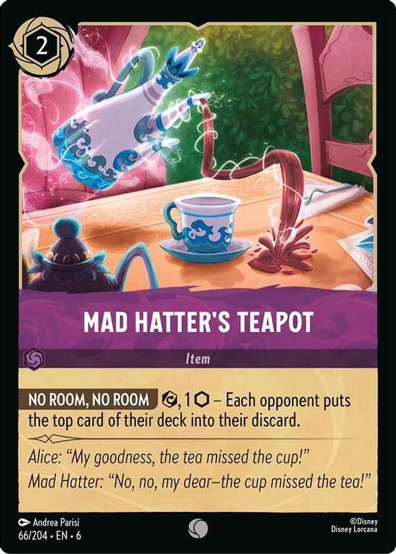 Mad Hatter's Teapot - 66/204 - Common